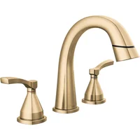 Grifo De Baño Extraíble Dorado Con Tecnología Magnética Y Diseño Elegante