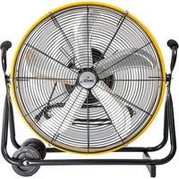 Ventilador iLiving de Piso Industrial con Oscilación Interna y Alta Potencia