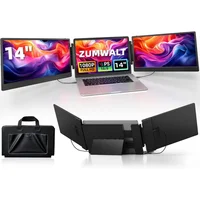Zumwalt Extensor De Pantalla ZUMWALT Para Laptop Con Triple Monitor Full HD