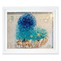 Arte de Playa en Resina para Crear Diseños Oceánicos Personalizados