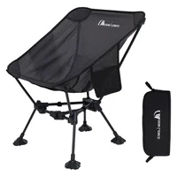 Silla De Camping Ultraligera Plegable Para Mochilero Con Diseño Compacto Resistente