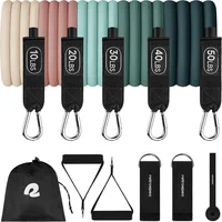 Bandas de Resistencia para Entrenamiento de Fuerza y Dominadas en Casa