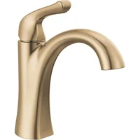 Grifo De Baño Delta Arvo Con Acabado Bronce Champán Elegante
