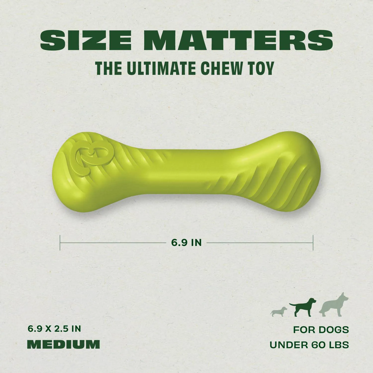 Juguete Masticable Para Perros Benebone De Caucho Natural Con Diseño Ergonómico 5