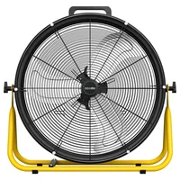 Ventilador de Piso CCGIRU Industrial Alta Velocidad con Cabezal Inclinable