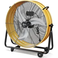 Ventiladores de Piso Simple Deluxe Industriales Alta Potencia para Espacios Amplios