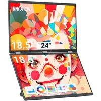 Extensor De Pantalla Portátil Triple Monitor Plegable Para Laptop