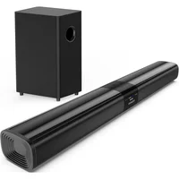 Barra de Sonido con Subwoofer Potente Saiyin