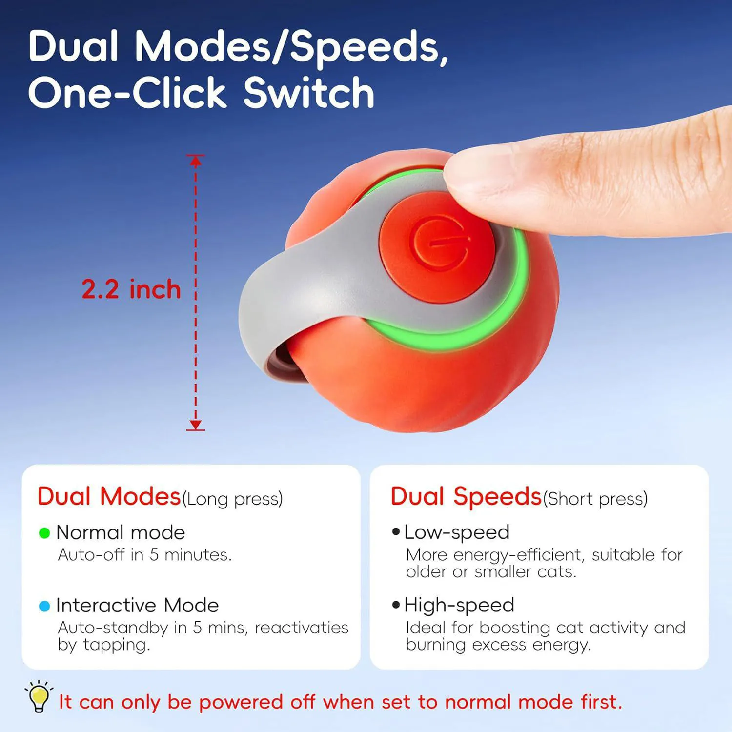 Pelota Interactiva Para Gatos Con Cola De Plumas Y Movimiento Automático 3