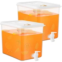 Dispensadores Domensi para Nevera con Grifo y Filtro para Bebidas