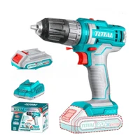 Taladro Inalámbrico 3/8 Pulgadas 20V 1 Batería 1 Cargador Total Herramientas