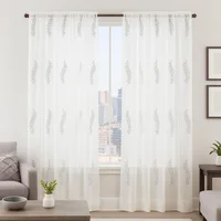 Set de 2 Velo Murano Ibérico 150x220 Blanco