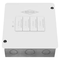 Tablero Porta circuito 4 Circuitos monofasico enchufable