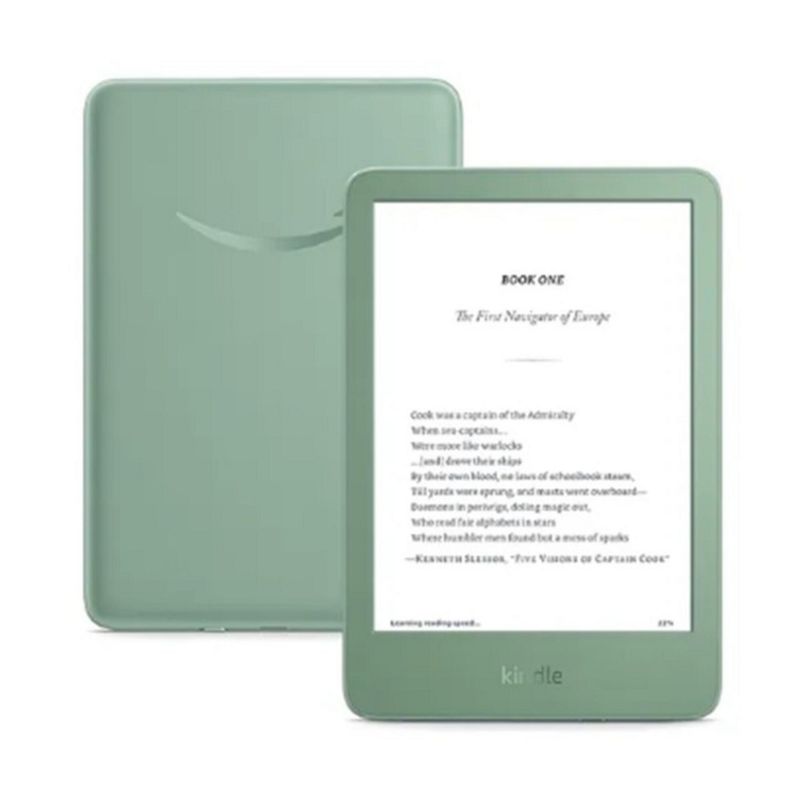 Kindle Amazon 6 Pulgadas 16GB 11gen 2024 Verde AMAZON | Falabella