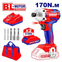Atornillado de Impacto 170 N.m Inalámbrico 1/2 20 V Emtop