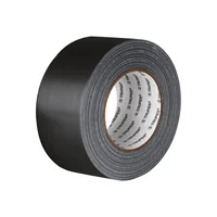 Cinta Americana Ducto Negra 30mx48mm Truper 200kgf/cm