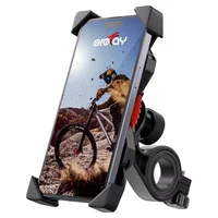 Soporte Para Teléfono De Bicicleta Con Abrazadera Ajustable Para Manillar
