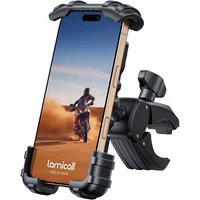 Soporte para Teléfono para Bicicleta Motocicleta y Scooter con Ajuste de Una Mano