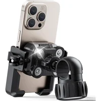 Soporte De Teléfono Para Bicicleta Con Rotación Completa Y Sistema Antivibración