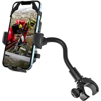 Soporte para Teléfono con Cuello de Cisne para Bicicleta y Motocicleta