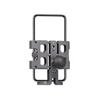Soporte para Teléfono de Motocicleta en Aluminio con Cabezal de Bola Antivibración
