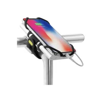 Soporte para Teléfono de Bicicleta con Espacio para Cargador Portátil