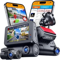 Cámara para Auto con Grabación Triple y Pantalla Táctil de Alta Velocidad