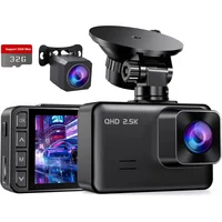 Cámara para Auto con Grabación Dual en 2.5K y Visión Nocturna Estelar