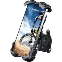 Soporte de Teléfono para Bicicleta o Motocicleta con Ajuste Seguro
