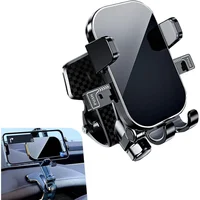 Soporte De Teléfono Para Auto Con Silicona Antideslizante Y Ajuste Flexible
