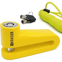 Candado De Disco Antirrobo Compacto Con Pin De Acero Para Motocicleta