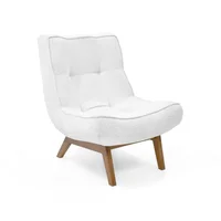Poltrona samoa 87x77x88 tela blanco
