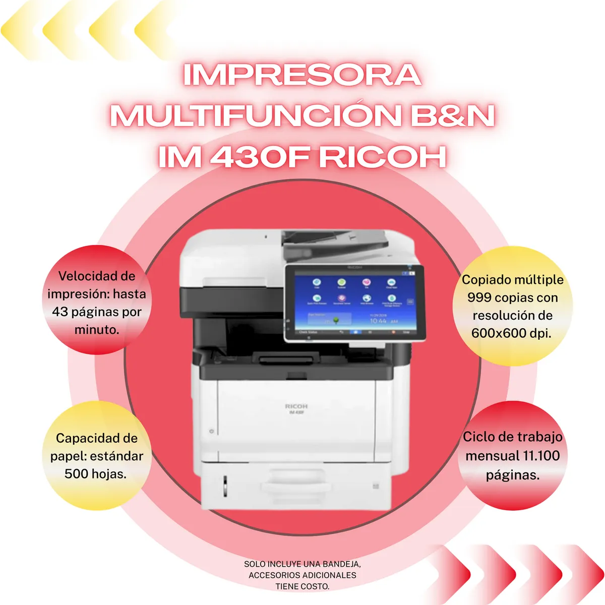 Impresora Multifuncional Ricoh Im430f RICOH | Falabella Colombia