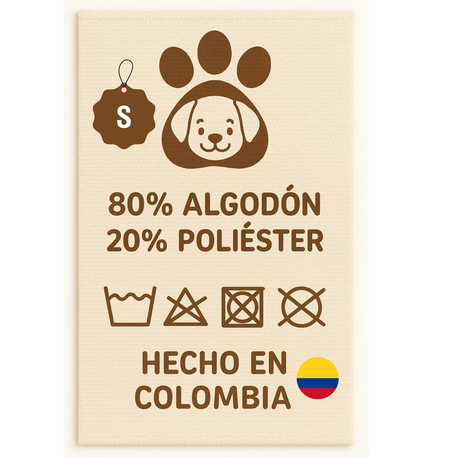 Collar Isabelino Acolchado Antifluido Ajustable Perros y Gatos Tonos Oscuros S 10