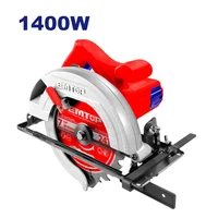 Sierra Circular Eléctrica 7 1/4 Pulgadas Emtop 1400W 4800 RPM Profesional