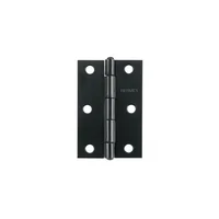 Set 20 Bisagras Negro Mate 75x50mm Hermex Incluye Tornillos