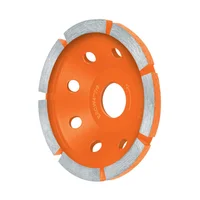 Copa Diamante Hilera Sencilla 4'' Truper Remoción Rápida