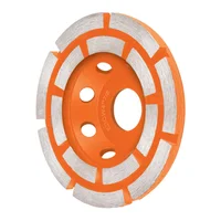 Copa Diamante Hilera Doble 4'' (10cm) Truper Acabado Liso