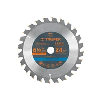 Disco Sierra Madera 6.1/2'' Truper Centro 5/8'' 24 Dientes