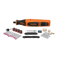 Mototool Inalámbrico 7.2v 25000 RPM Truper Pro 45 Accesorios