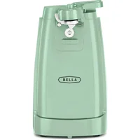 Abrelatas Eléctrico Multifuncional con Afilador y Corte Seguro para Cocina