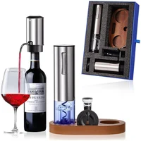 Set Eléctrico OxyGear para Vino con Aireador y Estuche de Lujo