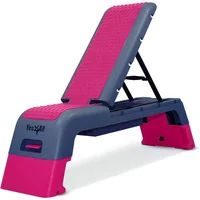 Banca Multifuncional Fitness Ajustable 136 Kg Para Cardio Y Fuerza Yes4All