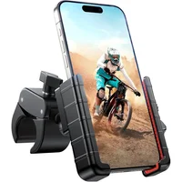 Soporte Para Celular Con Bloqueo Rápido Y Diseño Para Grabación En Bicicleta Y Motocicleta