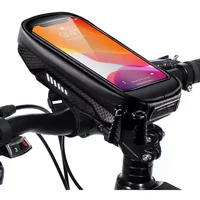 Bolsa Para Bicicleta Con Soporte De Teléfono Impermeable Y Pantalla Táctil