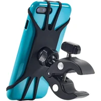 Soporte Para Teléfono CAW.CAR Para Bicicleta Y Motocicleta Con Rotación 360 Y Ajuste Universal