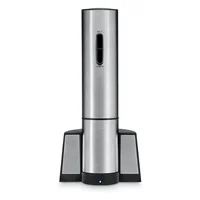 Sacacorchos Eléctrico de Acero Inoxidable con Base Recargable