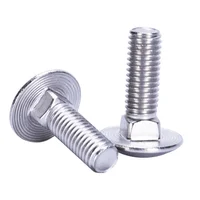 Tornillo Carriage Zinc Cge Zinc 5/16 x 2