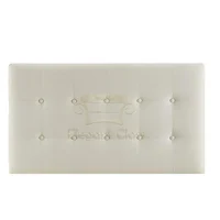 Cabecero Queen Zenit Elegant Blanco Ecocuero 160x140