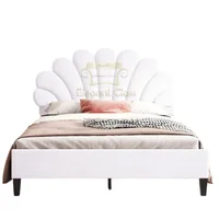 Cabecero Queen Nácar Elegant Blanco Ecocuero 160x140